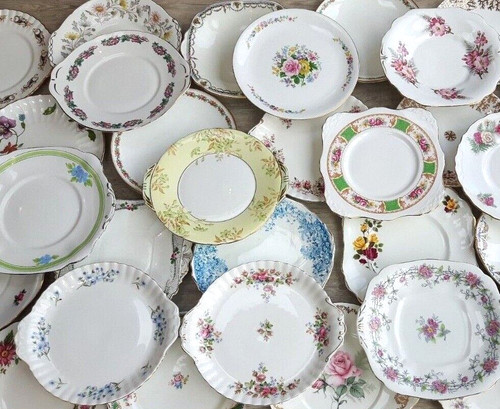 Vintage english bone china - vintage,