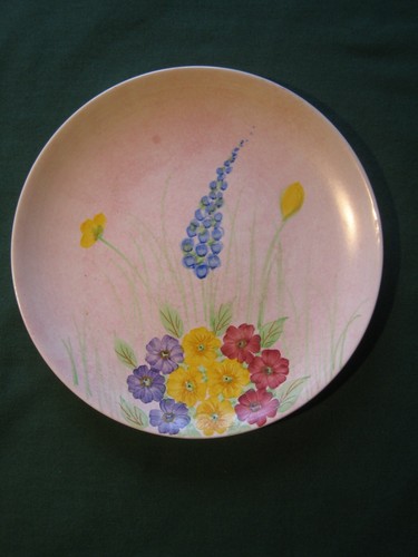 Radford pottery wall plate - radford,